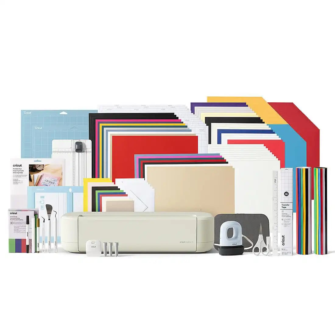 Cricut Explore® 5 + Ultimate Plus Bundle + Cricut Access™ Subscription